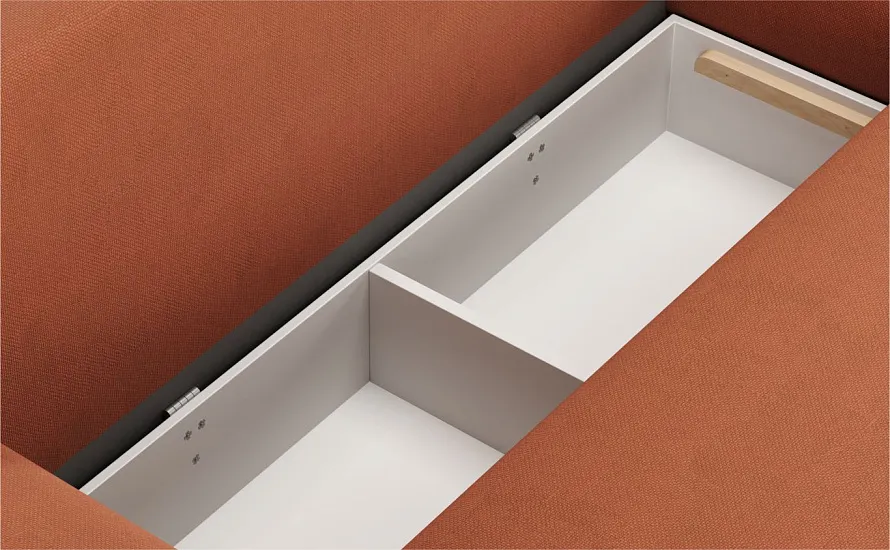 Диван угловой Арден Danco 412 оранжевый - 6