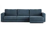 Диван угловой Ларсон 3М Nordic 78 сапфир - превью 1